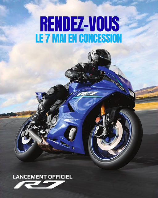 Lancement national de la nouvelle Yamaha R7 dans plus de 200 concessions en France